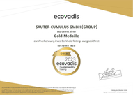 EcoVadis Gold