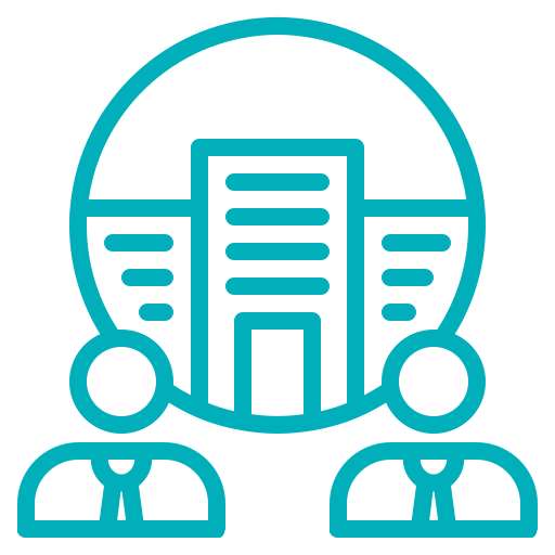 Icon Organisation von Gebäudeleistungen